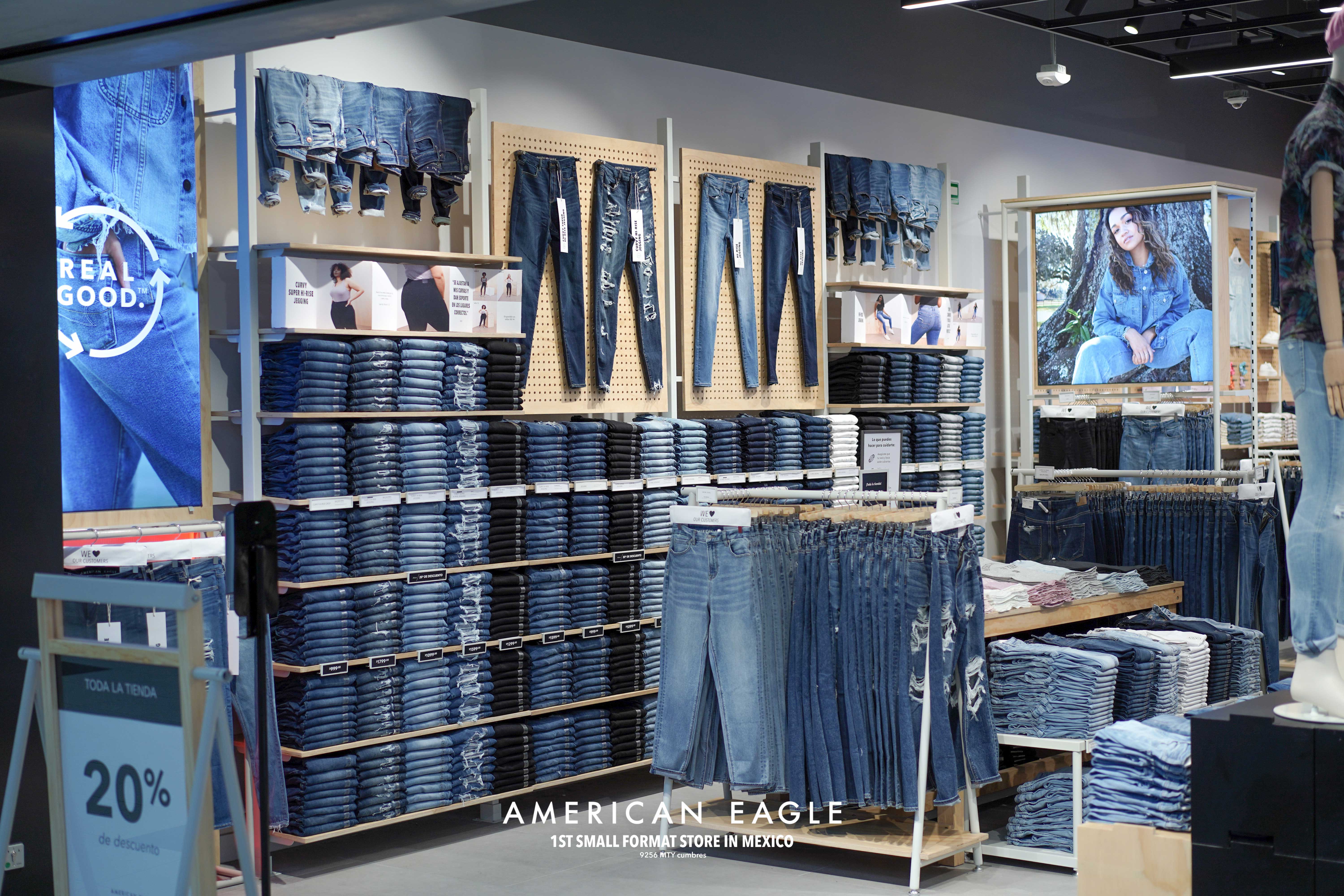 American eagle best sale jeans in store